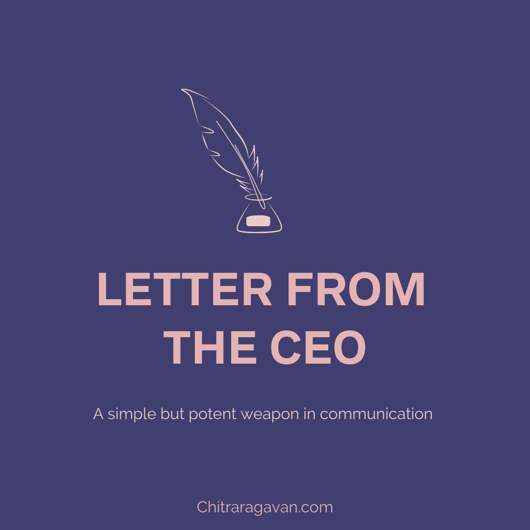 A Letter from the CEO